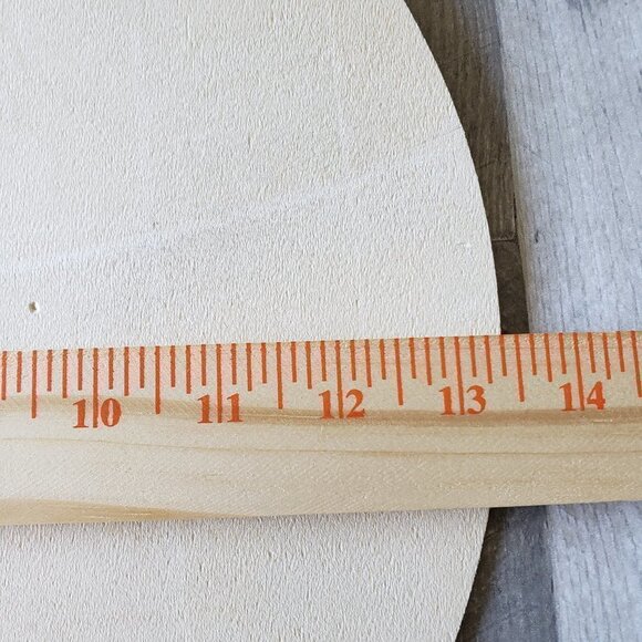 10 Wood Circles for Crafting - 13" - Picture 5 of 6